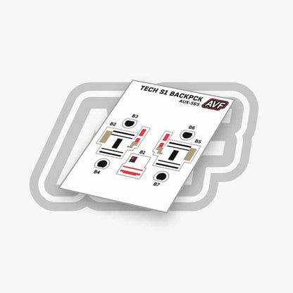 Tech/Echo Backpack Decals