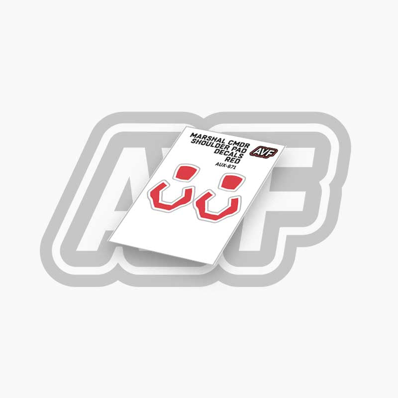 Marshal Commander Clone Shoulder Pad Decals