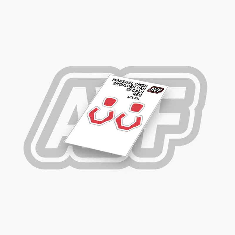 Marshal Commander Clone Shoulder Pad Decals