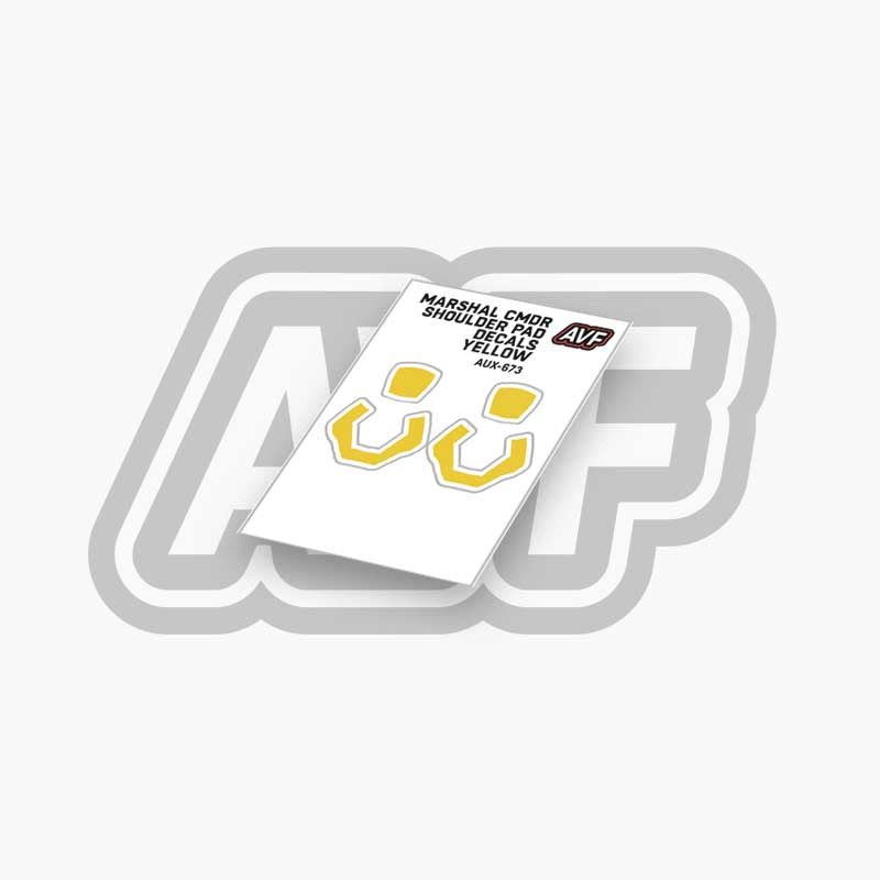 Marshal Commander Clone Shoulder Pad Decals