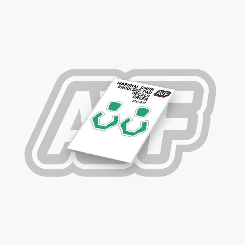 Marshal Commander Clone Shoulder Pad Decals