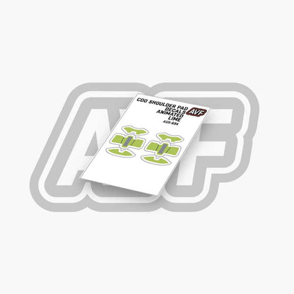 Commando Shoulder Pad Decals