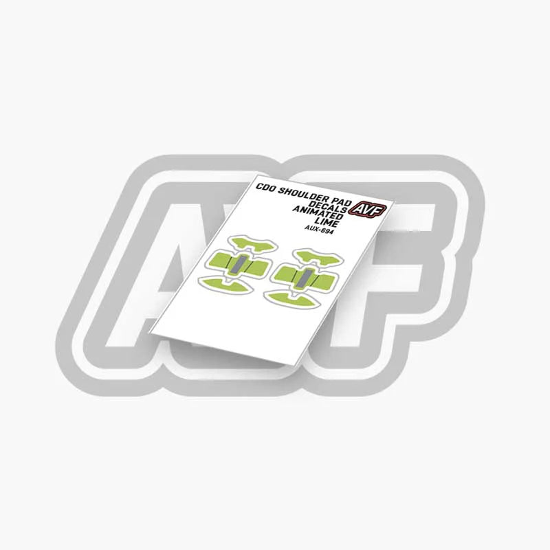 Commando Shoulder Pad Decals