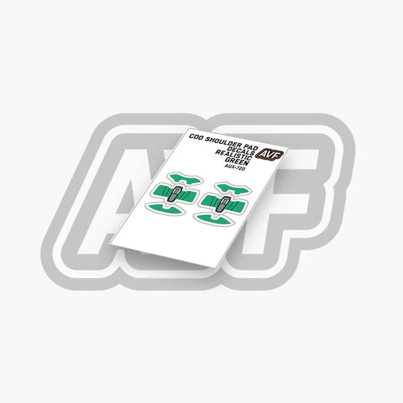 Commando Shoulder Pad Decals