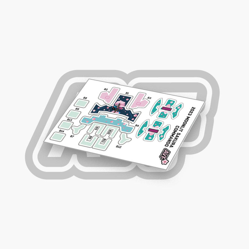 Sakura Commando Upgrade Pack Decals