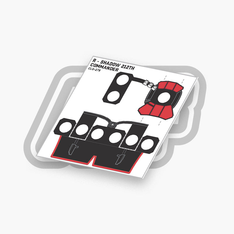 212th Shadow Commander (Legends) Cloth