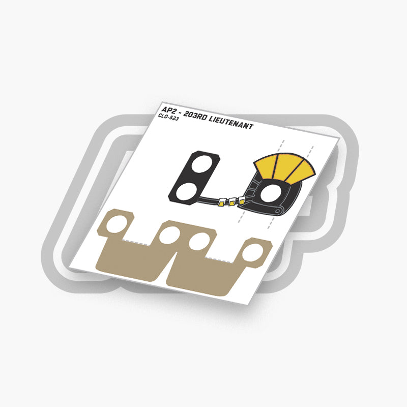 203rd Lieutenant Cloth