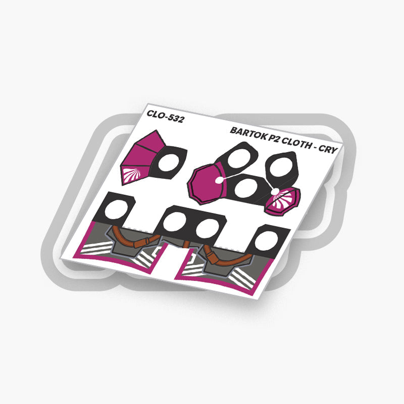 Commander Cry Cloth - CryBricks Collaboration