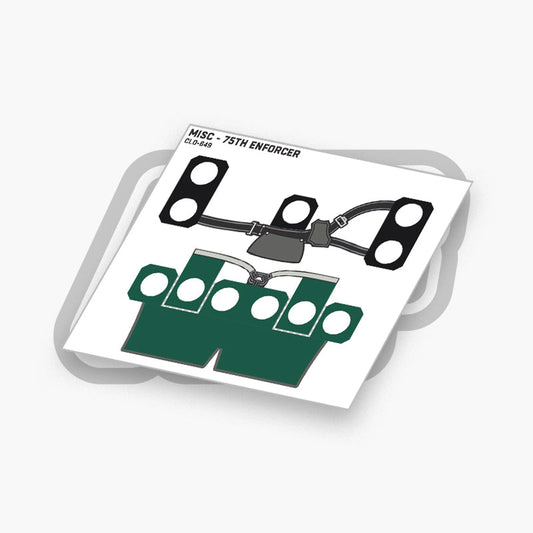 75th Enforcer Cloth - GrandAdmiralWolffe Collaboration