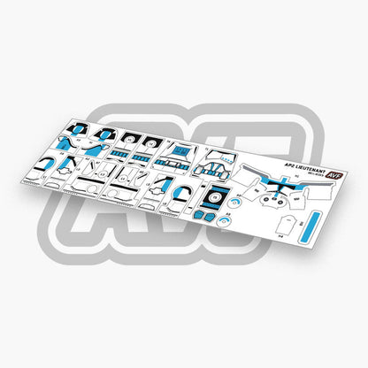 Lieutenant Decals
