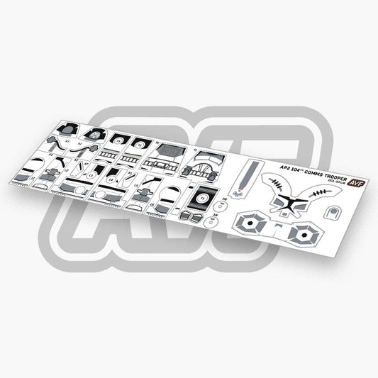 104th Comms Trooper Decals