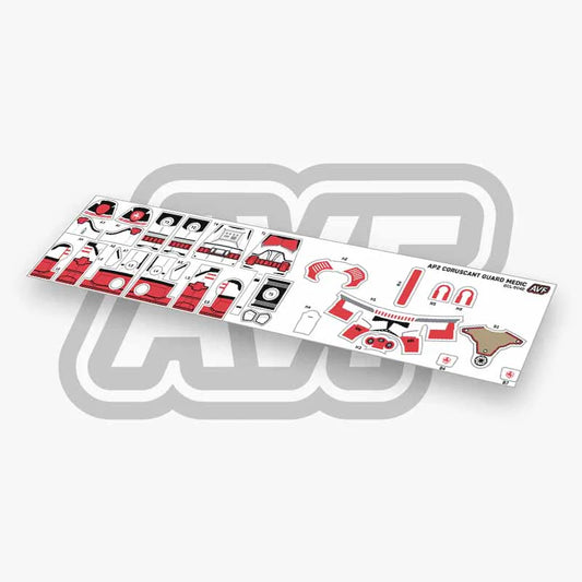 Coruscant Guard Medic Decals