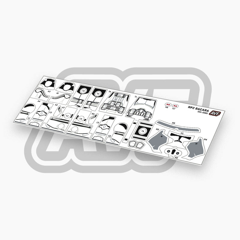 Commander Bacara Decals