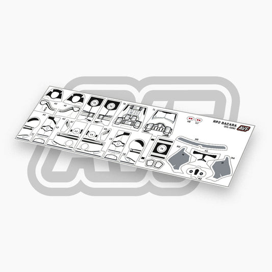 Commander Bacara Decals