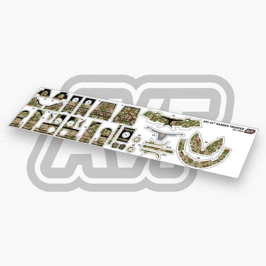 41st Ranger Platoon Trooper Decals