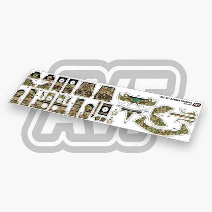 41st Ranger Platoon Trooper Decals