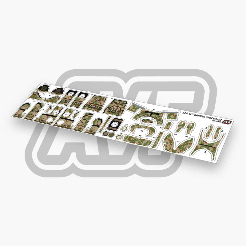41st Ranger Platoon Specialist Decals