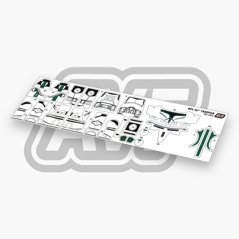 41st Trooper Decals