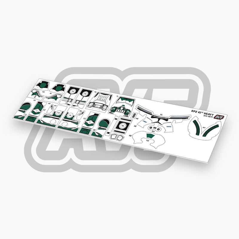 41st Heavy Decals