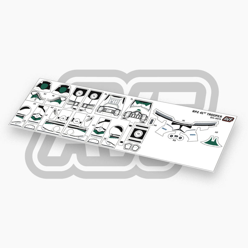 41st Trooper Decals