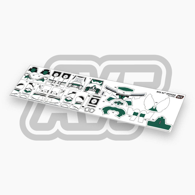 41st Officer Decals