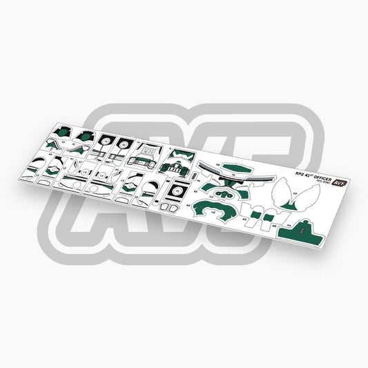 41st Officer Decals