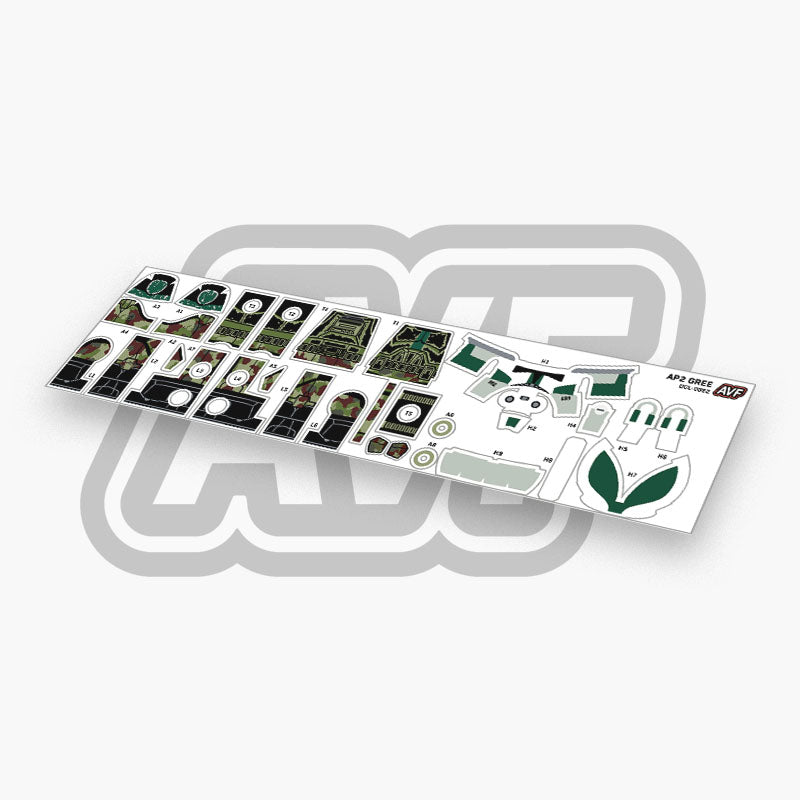 Commander Gree Decals