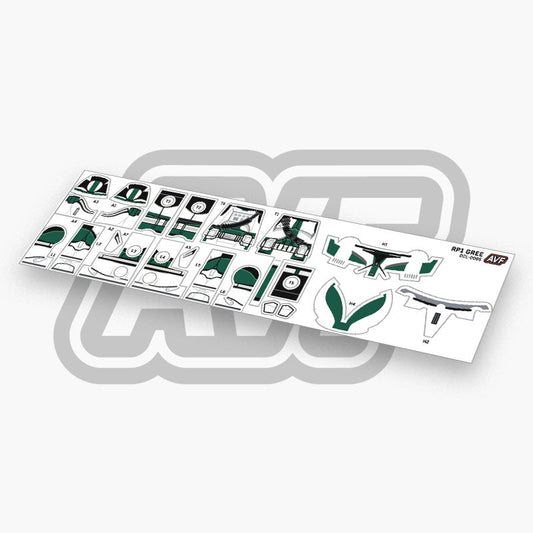 Commander Gree Decals