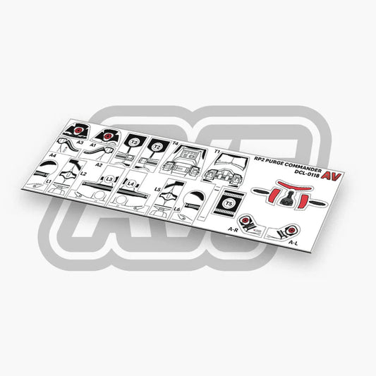 Purge Trooper Decals