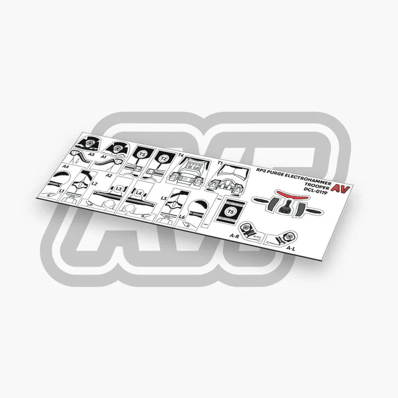 Purge Trooper Decals