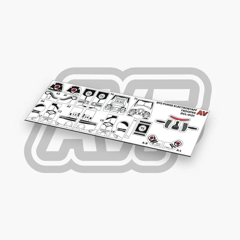 Purge Trooper Decals