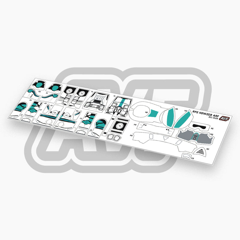 Howzer Unit ARF Trooper Decals