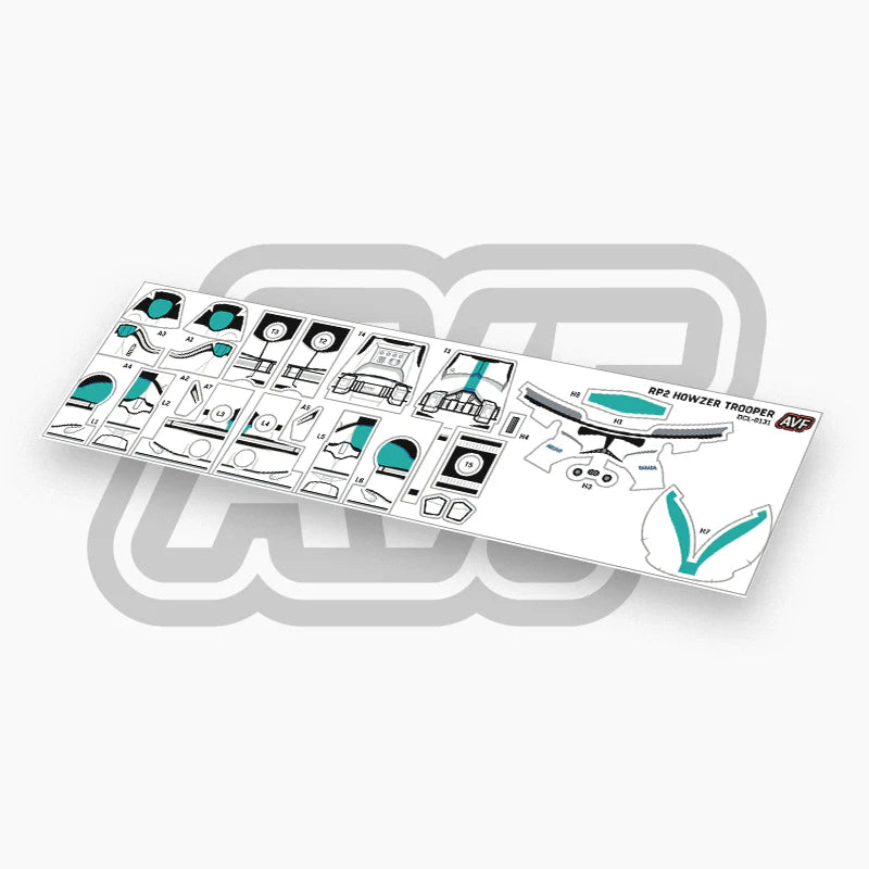 Howzer Unit Trooper Decals