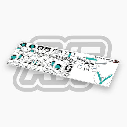 Howzer Unit Trooper Decals