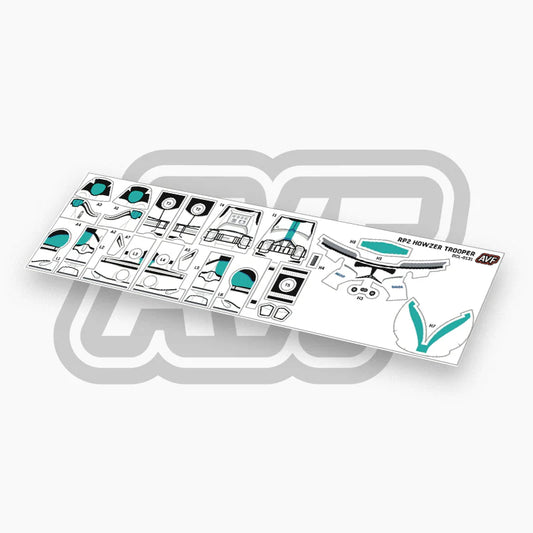 Howzer Unit Trooper Decals