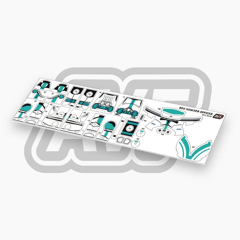 Howzer Unit Officer Decals