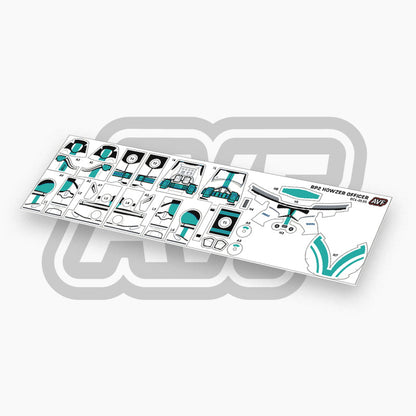 Howzer Unit Officer Decals