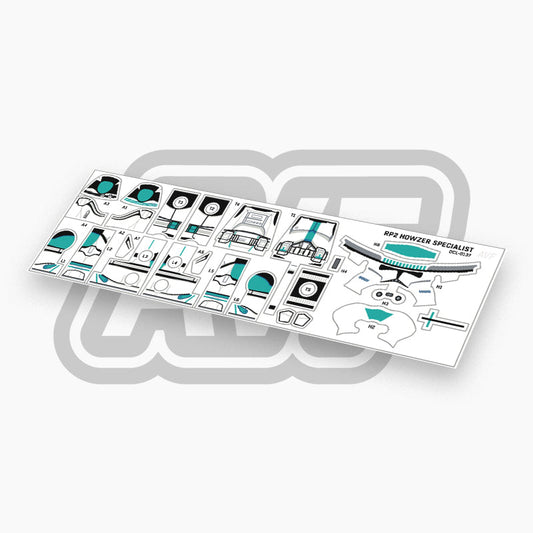 Howzer Unit Specialist Decals