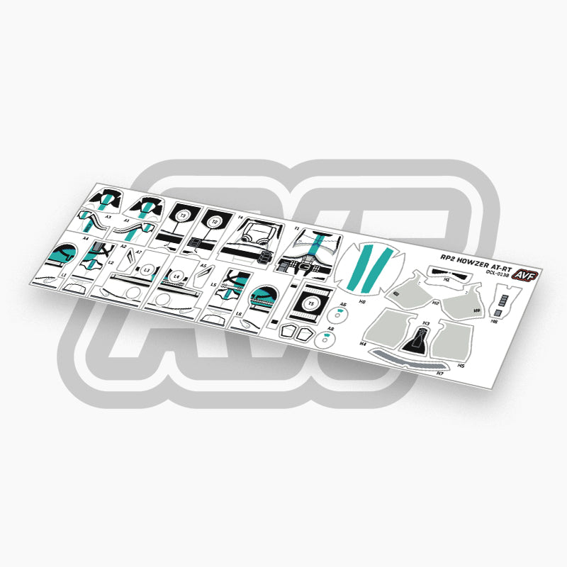 Howzer Unit AT-RT Driver Decals