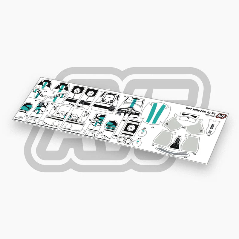 Howzer Unit AT-RT Driver Decals