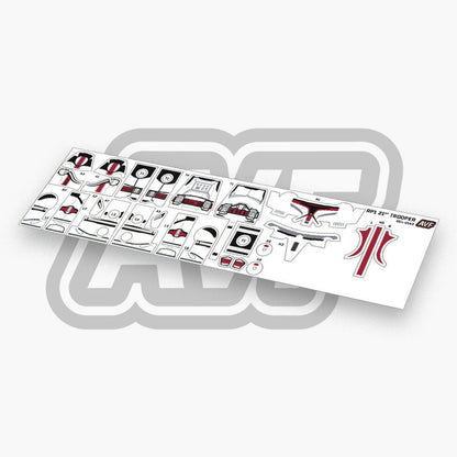 21st Trooper Decals