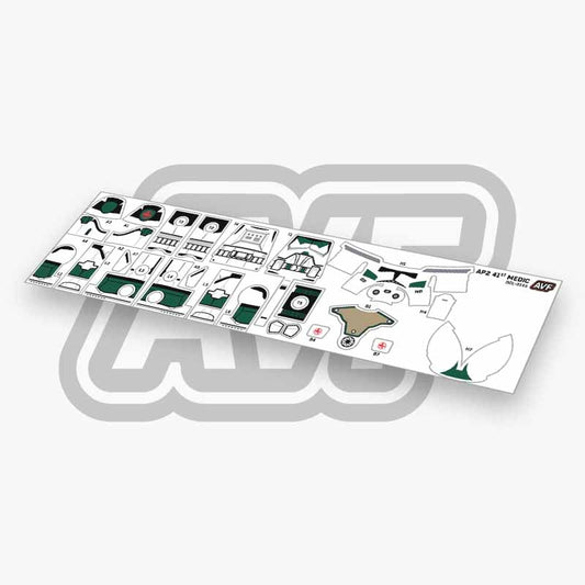 41st Medic Decals