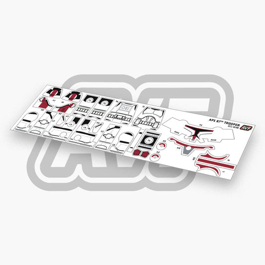 87th Trooper Decals