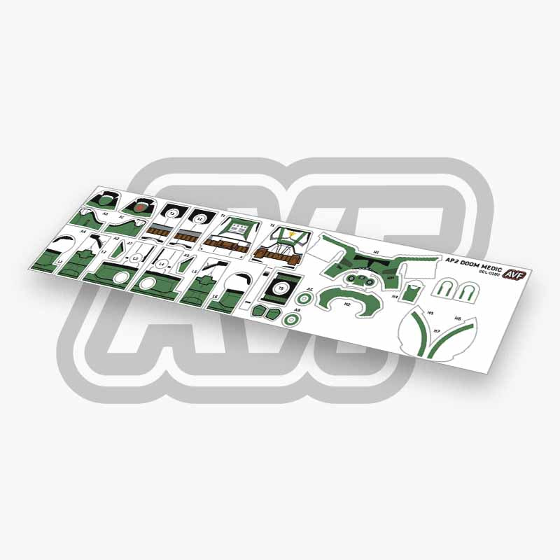 Doom Medic Decals