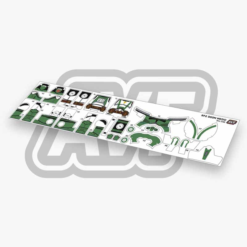 Doom Medic Decals