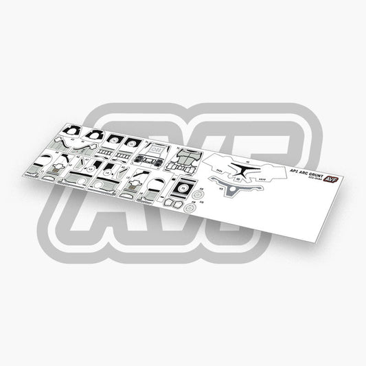 ARC Trooper Grunt Decals