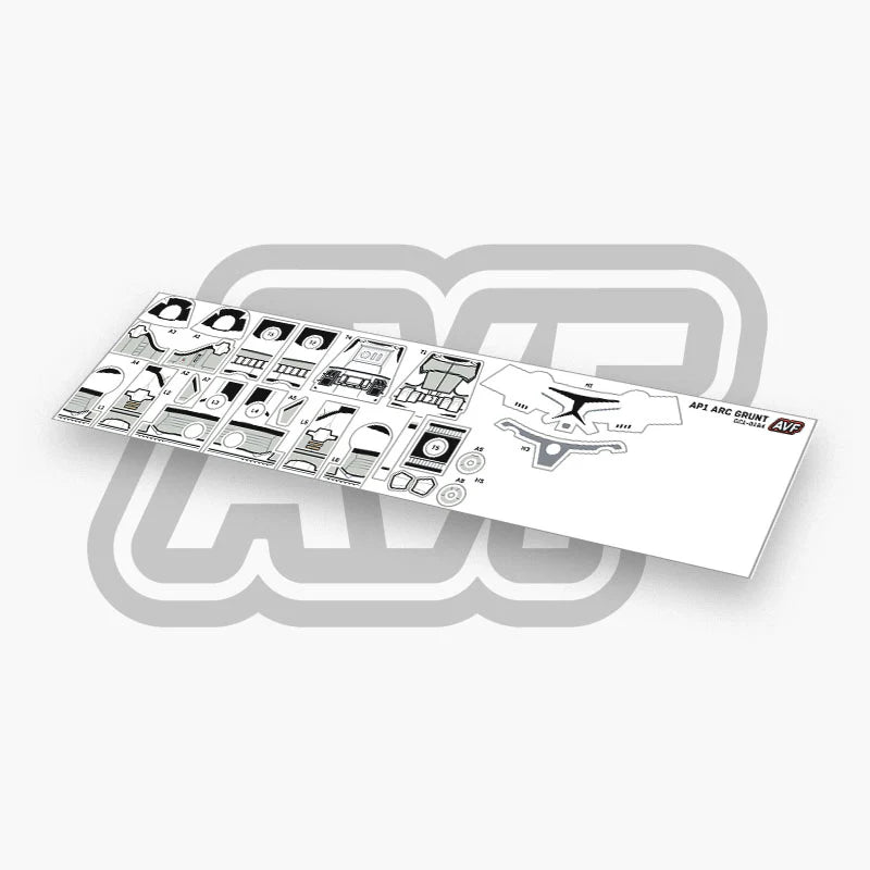 ARC Trooper Grunt Decals