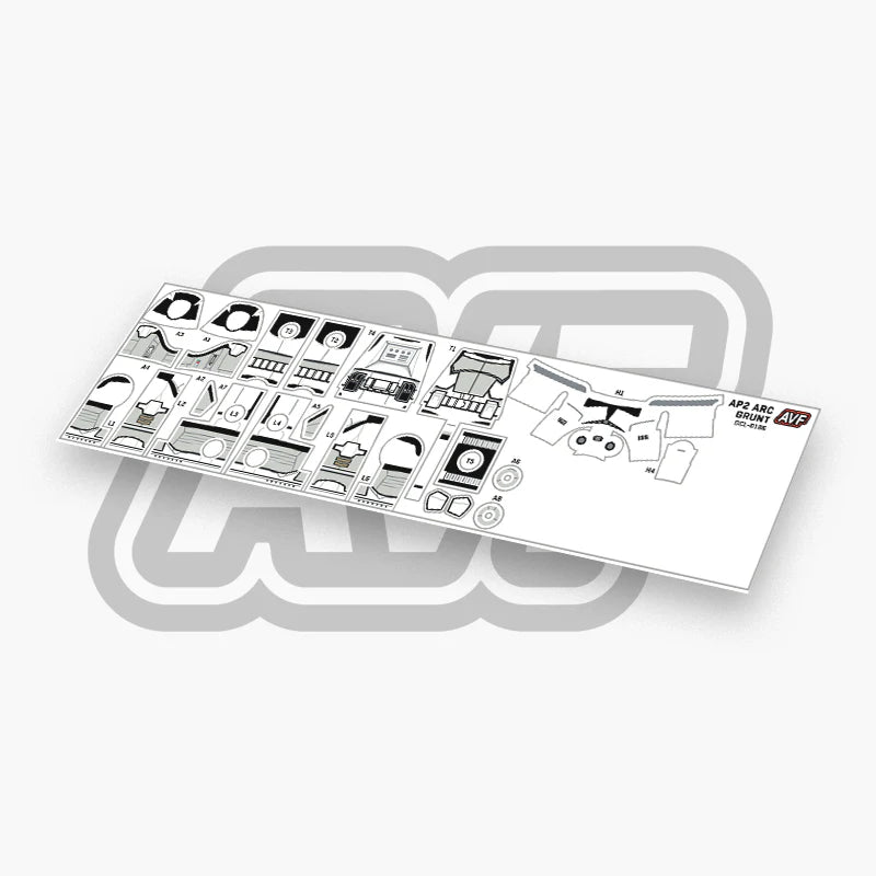 ARC Trooper Grunt Decals