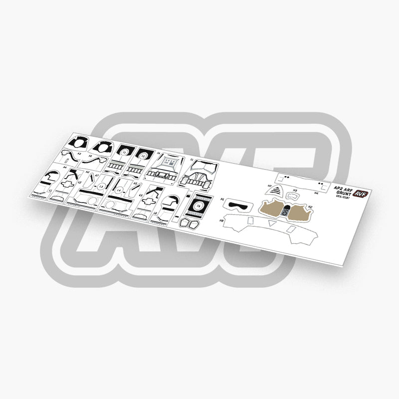 ARF Trooper Grunt Decals