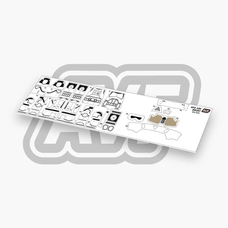 ARF Trooper Grunt Decals